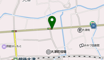 ホワイト急便 大津役場前店の地図画像