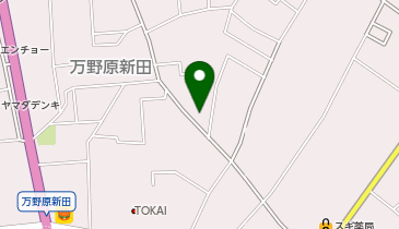 ホワイト急便 万野原店の地図画像