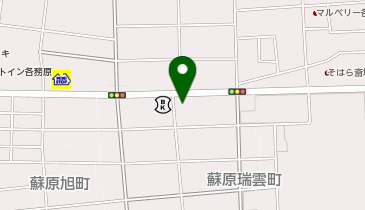 ホワイト急便 蘇原瑞雲町店の地図画像