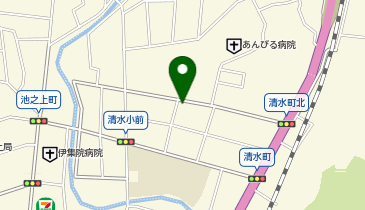 ホワイト急便 鹿児島市清水店の地図画像
