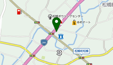 ホワイト急便 松橋コインランドリー店の地図画像