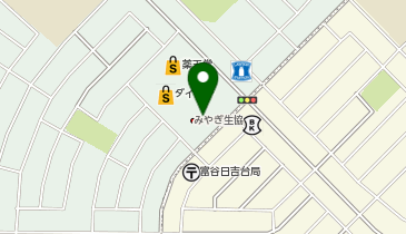 ホワイト急便 生協大富店の地図画像