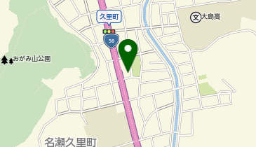 ホワイト急便 島人mart石橋店の地図画像