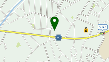 ホワイト急便 久保店の地図画像