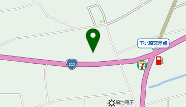 ホワイト急便 菊池工場前店の地図画像