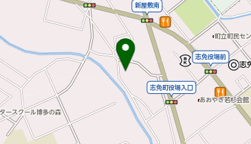 ホワイト急便 志免中央店の地図画像