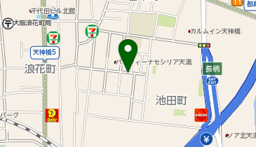 ホワイト急便 池田町店の地図画像