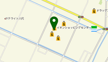 ホワイト急便 イオン八代店の地図画像