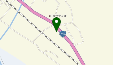 ホワイト急便 中之条店の地図画像