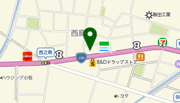 ホワイト急便 小牧工場前店の地図画像