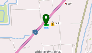 ホワイト急便 神埼店の地図画像