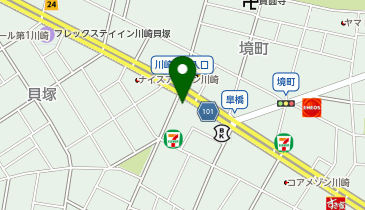ホワイト急便 feel新川通り店の地図画像