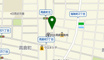 ホワイト急便 刈谷高倉町店の地図画像