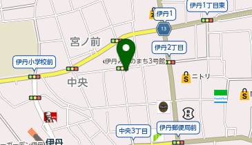 ホワイト急便 伊丹店の地図画像
