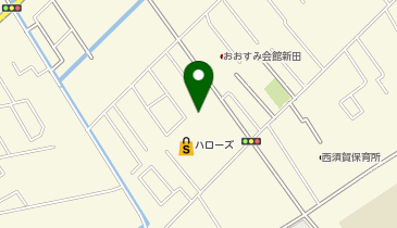 ホワイト急便 ハローズ防府新田店の地図画像
