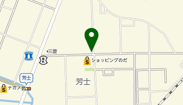 ホワイト急便 芳士店の地図画像