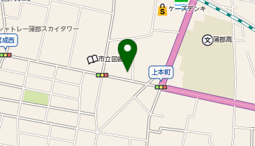 ホワイト急便 上本町店の地図画像