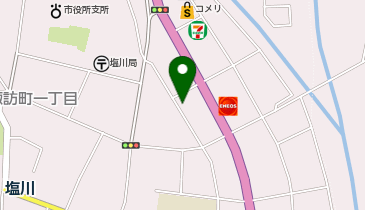 ホワイト急便 コープ塩川店の地図画像