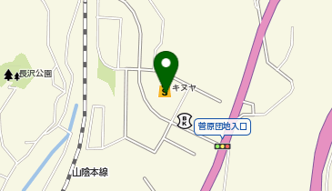 ホワイト急便 キヌヤ長澤店の地図画像