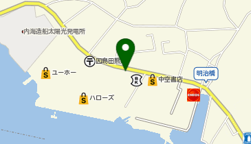 ホワイト急便 ハローズ因島店の地図画像