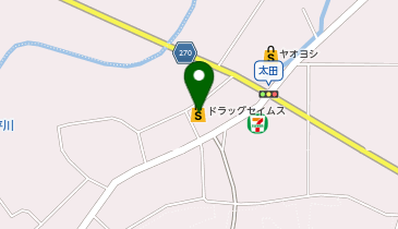 ホワイト急便 太田セイムス店の地図画像