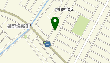 ホワイト急便 御野場店の地図画像