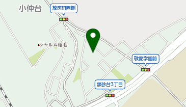 ホワイト急便 黒砂台店の地図画像