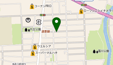 ホワイト急便 中央堂店の地図画像