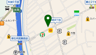 ホワイト急便 府中鶴江店の地図画像