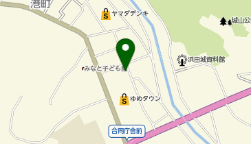 ホワイト急便 ゆめタウン浜田店の地図画像