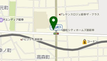 ホワイト急便 白山町店の地図画像