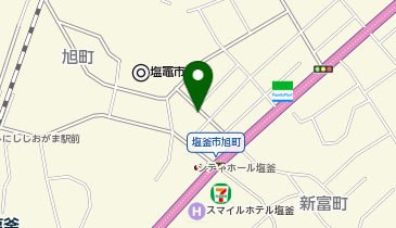 ホワイト急便 旭町店の地図画像