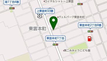 ホワイト急便 東雲本町2丁目店の地図画像