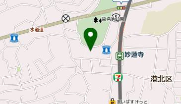 ホワイト急便 妙蓮寺店の地図画像