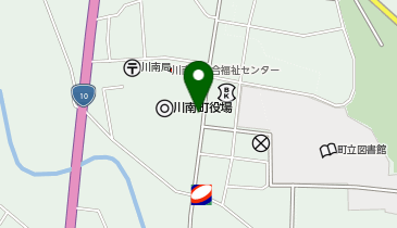 ホワイト急便 川南仲町店の地図画像
