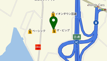 ホワイト急便 ザ・ビッグ芸濃店の地図画像