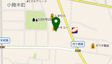 ホワイト急便 ヤオコー小舞木店の地図画像