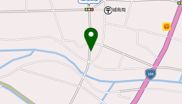 ホワイト急便 城南下宮地店の地図画像