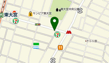 ホワイト急便 東大宮まるぜん店の地図画像