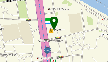 ホワイト急便 東三国三丁目店の地図画像