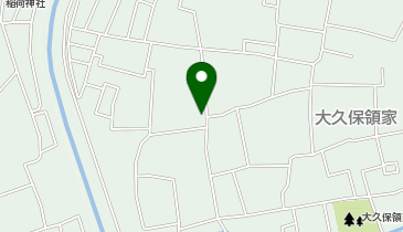 ホワイト急便 大久保領家店の地図画像