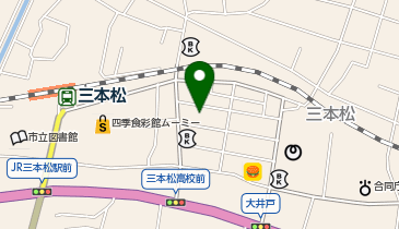 ホワイト急便 三本松十和店の地図画像