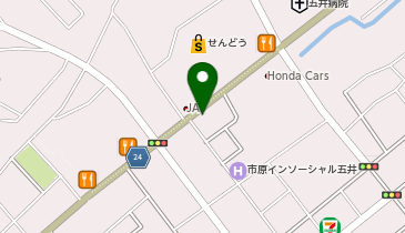 ホワイト急便 五井店の地図画像