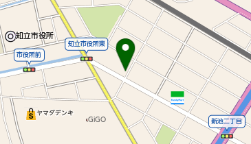 ホワイト急便 新池店の地図画像