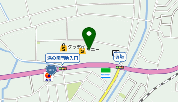 ホワイト急便 サニー加布里店の地図画像