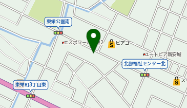 ホワイト急便 安城東栄町店の地図画像