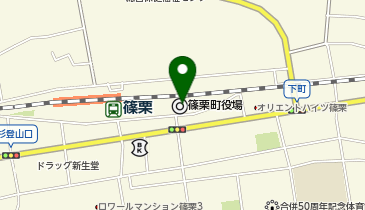 ホワイト急便 役場前店の地図画像