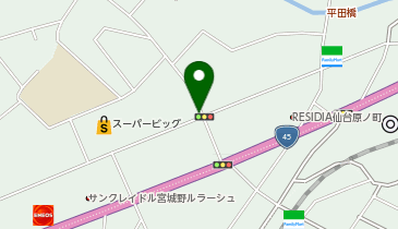 ホワイト急便 原町本通東店の地図画像