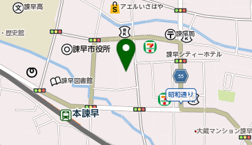 ホワイト急便 栄町店の地図画像