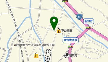 ホワイト急便 智頭店の地図画像